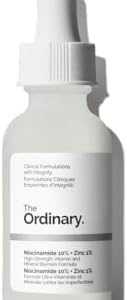 The Ordinary Niacinamide 10% + Zinc 1% - Aufhellendes und glättendes Serum zur Bekämpfung von Unreinheiten, 30ml | The