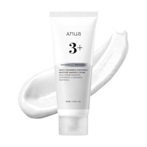 ANUA 3 Ceramide Panthenol Feuchtigkeitsbarrieren-Creme für Dry Skincare (100 ml)