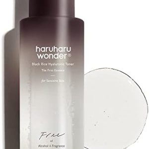 Wonder Black Reis Hyaluron Toner für empfindliche Haut | Ohne Alkohol, ohne Duftstoffe | Vegan, Tierversuchsfrei, EWG-Gr