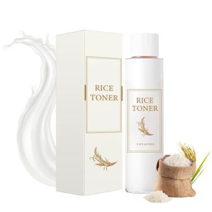 Korean Skincare Reis Toner mit Reisextrakt für Trockene und Fettige Haut, Feuchtigkeitsspendend, Niacinamide enthaltend,