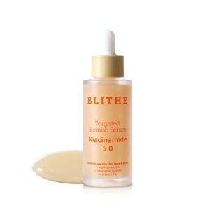 BLITHE Niacinamide 5% + Tranexamic Acid 3% Serum - Dunkle-Flecken-Korrektor, Gesichtsaufhellend, Vitamin B3, Hautberuhig