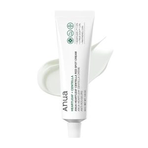 Anua Heartleaf Centella Red Spot Cream, Hydrationsverدهumidierer für geregeltes Hautöl, Niacinamide, Centella und Panthe