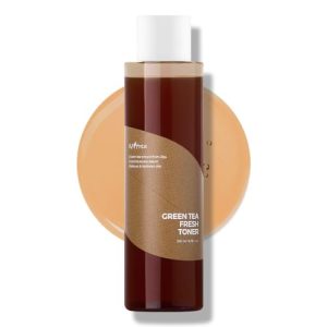 ISNTREE Grüner Tee Gesichtsvliesung Reinigend Reinigungseinser Zutatenarme für Allesartenhäute Haushalteigenschaften 50m