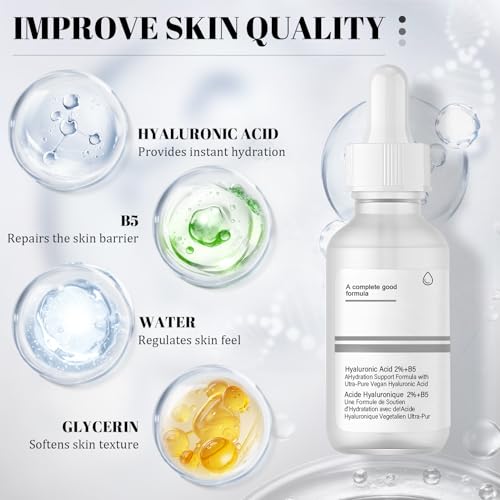 41gk78r628l.jpg Niacinamide Serum 10%+Zinc 1%, Hautunreinheiten Beheben, Poren Verfeinern und Fahle Haut Reduzieren, 2pcs*30ml