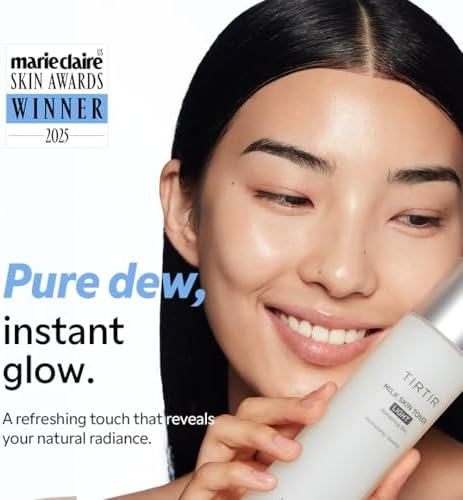41ik0 jxv1l. ac .jpg TIRTIR Milk Skin Rice Toner - Deep Moisturizing und Hydrating für Gesicht, mit Niacinamide, Ceramid und Reis⁉️Pflanzenba