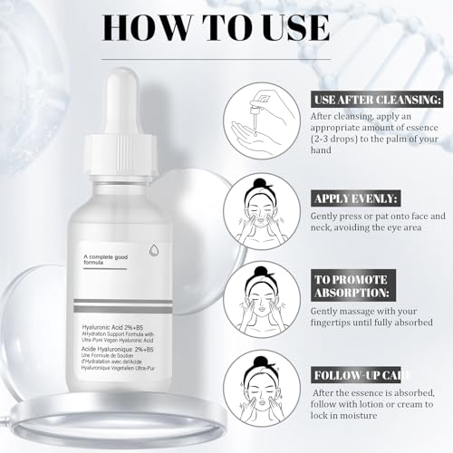 41tminqduwl.jpg Niacinamide Serum 10%+Zinc 1%, Hautunreinheiten Beheben, Poren Verfeinern und Fahle Haut Reduzieren, 2pcs*30ml