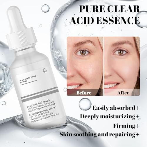 51hdac14n0l.jpg Niacinamide Serum 10%+Zinc 1%, Hautunreinheiten Beheben, Poren Verfeinern und Fahle Haut Reduzieren, 2pcs*30ml