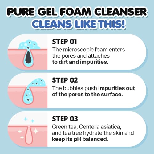 51nweh3ithl.jpg EUNYUL Daily Care Pure Bubble Reinigung Schaum 500ml für empfindliche Haut ph 5.5 Gesichtsreinigung | EUNYUL Daily Care