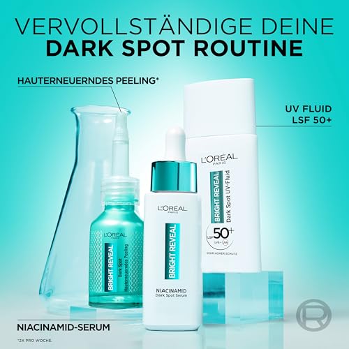 L'Oréal Paris Bright Reveal Dark Spot Serum-in-Cleanser für Pigment- & Aknemale | L'Oréal Paris Serum-Cleanser 150 ml m