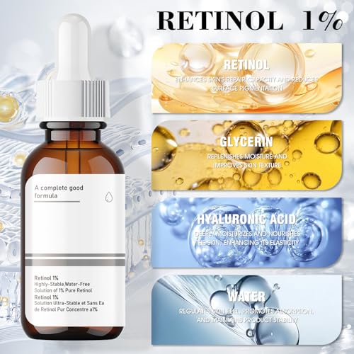 51qgyyle6dl.jpg Niacinamide Serum 10%+Zinc 1%, Hautunreinheiten Beheben, Poren Verfeinern und Fahle Haut Reduzieren, 2pcs*30ml