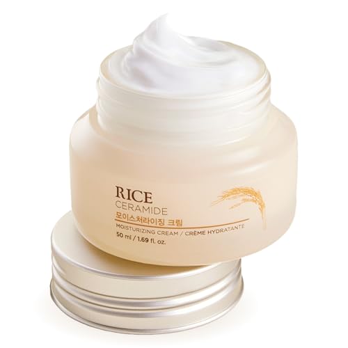 314fmf76hkl.jpg **THE FACE SHOP Crème Hydratante Eclaircissante au Riz fürSensitive Haut im Sommer** | **THE FACE SHOP Rice Céramide Cr