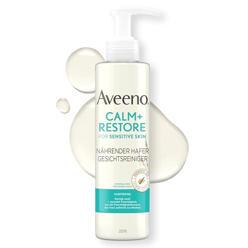 31a4tkmzlul.jpg Aveeno CALM+RESTORE Gesichtsreiniger - sanfte Reinigung für empfindliche Haut | Aveeno CALM+RESTORE Gesichtsreiniger -