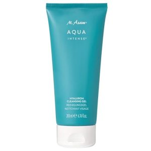 M. Asam AQUA INTENSE Hyaluron Reinigungsgel 200ml - Sanfte Gesichtsreinigung mit Feuchtigkeitspflege für jede Gesichtspf