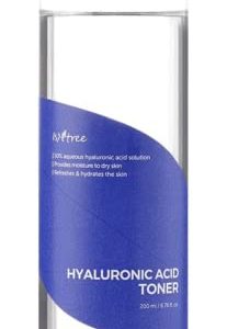 ISNTREE Hyaluronic Acid Toner für sensibles warteschones Haut (6.76 Fl. Oz. / 200 ml) - Intensive Feuchtigung und Beruhi