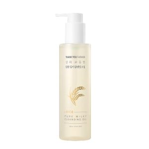 REINIGUNGSÖL THANAKHFARMER Rice Pure Milky Cleansing Oil 200ml - Gesicht, Korean Skincare, Reinigung | THANAKHFARMER Re