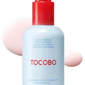 TOCOBO Calamin Reinigungsöl Poren- und Talgkontrolle für Gesicht und Haut 200ml