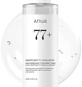 ZEESOON Anua Heartleaf 77% Entspannendes Toner I pH 5,5 für Problematische Haut, Beruhigend und Erfrischend, Reinigend (