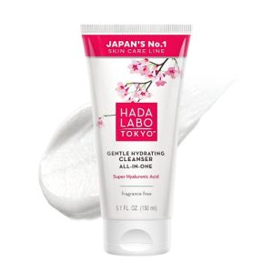 Hada Labo Tokyo Hydrating Cleanser - Sanfte Gesichtsreinigung für alle Hauttypen - Feuchtigkeitsspendende Gesichtspflege