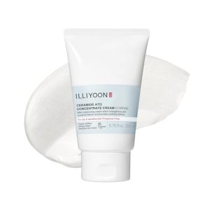 ILLIYOON Ceramide Reichhaltige Feuchtigkeitscreme 200ml, für trockene und empfindliche Kinder- und Erwachsenenhaut, 100