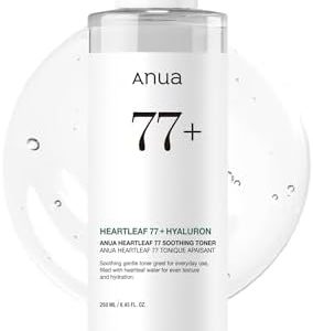 ANUA Heartleaf 77% beruhigender Toner, tierversuchsfrei, vegan, beruhigt die Haut