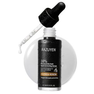 10% Niacinamide Serum + Panthenol + Arbutin -Anti-Fleckenserum für strahlende Haut | Niacinamid 10% + Panthenol + Arbut