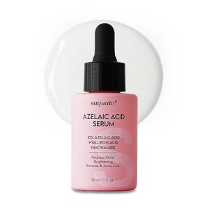 Azelainsäure Serum 10% -fficieントент Gegen Rosacea & Akne – Mit Niacinamid & Hyaluronsäure