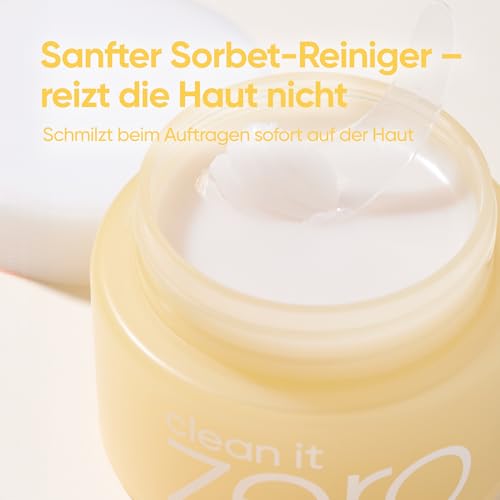 31mmhnhxkl.jpg BANILA CO Clean it Zero Porenaufhellender Reinigungsbalsam|Koreanischer Make-up-Entferner für fette Haut und Akne|Herges