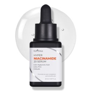 ISNTREE Hyper Niacinamide 20 Serum für reife Haut bei Nachtuse (20 ml) ISNTREE Hyper Niacinamide 20 Serum für reife un