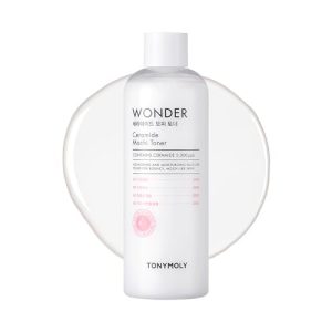 [TonyMoly + Wonder Creamide Mochi Toner] + [Pore-minimizing] + [Teenagers] + [Morning Routine] + [Skin Balancing & Tonin