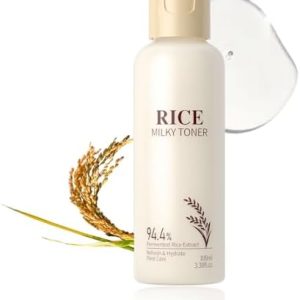 Ver 수도분무수 라이스 톤러 한국 피부케어 하루종일 수분 관리 피부 밝ה름과 보습을 위한 리세이크 톤러 | Ver 수도분무수 라이스 Toner 나이아신아미드와 라이스 에센트로 부터 오는 수분 톤링 수분과 밝혀짐