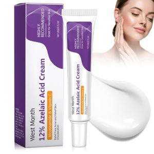 Azelaic Acid Serum 12% Für sensible Haut,lila-1 Reduces Redness and Pimples,Verbessert Hautsauberkeit und Pickel,20g