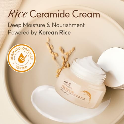 4116rdf5dsl.jpg **THE FACE SHOP Crème Hydratante Eclaircissante au Riz fürSensitive Haut im Sommer** | **THE FACE SHOP Rice Céramide Cr