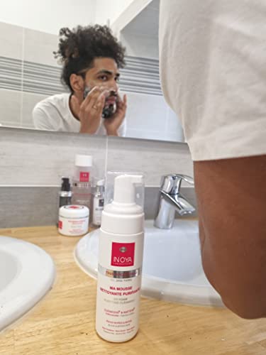 41hb0ghqnl.jpg CLEANOYA Reinigender Reinigungsschaum – schwarze und matte Haut – Reinigungsschaum für Gesicht – Gesichtsreinigung – 150