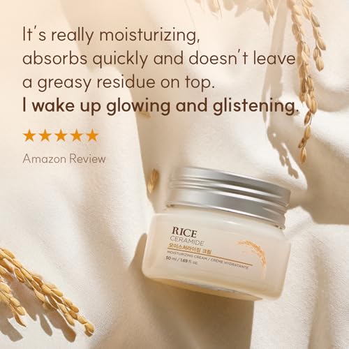 41hgxayqfl.jpg **THE FACE SHOP Crème Hydratante Eclaircissante au Riz fürSensitive Haut im Sommer** | **THE FACE SHOP Rice Céramide Cr