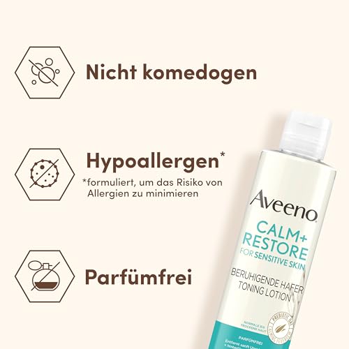 41icicd5nll.jpg Aveeno CALM+RESTORE Gesichtsreiniger - sanfte Reinigung für empfindliche Haut | Aveeno CALM+RESTORE Gesichtsreiniger -