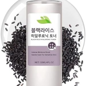 Black Reis Hyaluron Toner - Feuchtigkeitsspendend - Für Sobald 30 - Gesichtsbereiche mitábadonähe - Sobald 2x am Tag - K