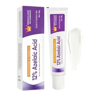 Azelaic-Acid-Cream zur Pickelbehandlung - Anti-Altersfleck-Creme für Unreines Gesicht - 12% Azelaic Acid Serum