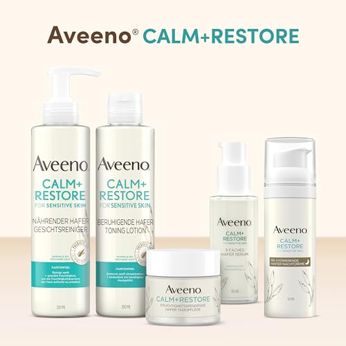 41mg8k0hql.jpg Aveeno CALM+RESTORE Gesichtsreiniger - sanfte Reinigung für empfindliche Haut | Aveeno CALM+RESTORE Gesichtsreiniger -