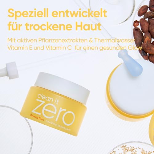 41n9du5timl.jpg BANILA CO Clean it Zero Porenaufhellender Reinigungsbalsam|Koreanischer Make-up-Entferner für fette Haut und Akne|Herges