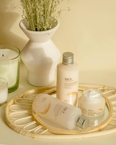 41pk93cuxcl.jpg **THE FACE SHOP Crème Hydratante Eclaircissante au Riz fürSensitive Haut im Sommer** | **THE FACE SHOP Rice Céramide Cr