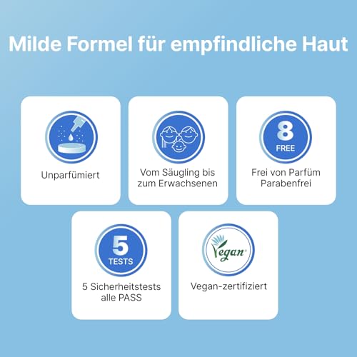 41ufwgb g8l.jpg ILLIYOON Ceramide Reichhaltige Feuchtigkeitscreme 200ml, für trockene und empfindliche Kinder- und Erwachsenenhaut, 100