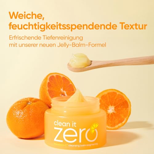 41ok2e0zkql.jpg BANILA CO Clean it Zero Porenaufhellender Reinigungsbalsam|Koreanischer Make-up-Entferner für fette Haut und Akne|Herges