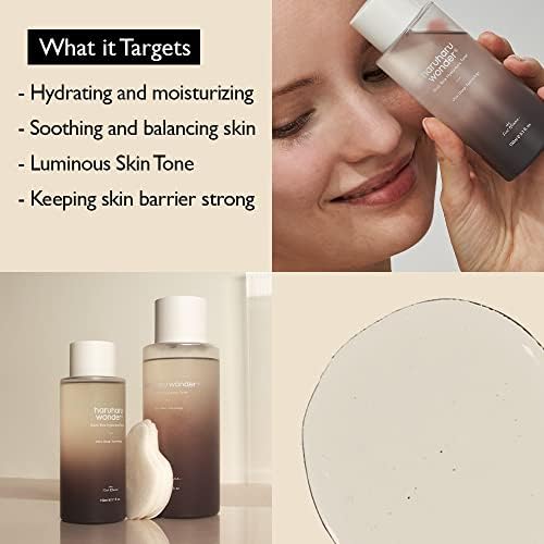 41rjnmkw6wl. ac .jpg Wonder Black Reis Hyaluron Toner | Gesichtsmoisturizer für alle Hauttypen | Vegan, tierversuchsfrei, EWG-Grün