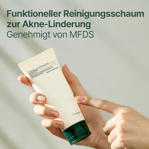 41tccde6itl.jpg Pyunkang Yul Beruhigender Akne-Reinigungsschaum - Gesichtswasch-/Reinigungsformel mit niedrigem pH-Wert - schnelle Feuch