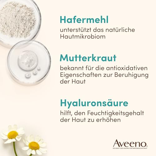 41wh5ewebql.jpg Aveeno CALM+RESTORE Gesichtsreiniger - sanfte Reinigung für empfindliche Haut | Aveeno CALM+RESTORE Gesichtsreiniger -