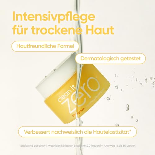 41wu0lpsbl.jpg BANILA CO Clean it Zero Porenaufhellender Reinigungsbalsam|Koreanischer Make-up-Entferner für fette Haut und Akne|Herges