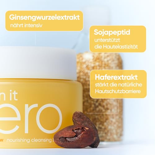 41y4ror8r1l.jpg BANILA CO Clean it Zero Porenaufhellender Reinigungsbalsam|Koreanischer Make-up-Entferner für fette Haut und Akne|Herges