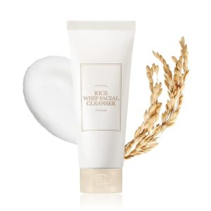 Rice Whip Facial Cleanser low-pH Korean Rice Water Face Wash für.requireNonNullmentstarke, trockene Haut, gütiges Edwin