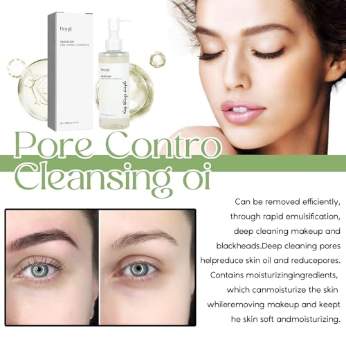 51gkhvszal.jpg Heartleaf Pore Control Cleansing Oil 100 ml - Perfect for Oily Skin Types - Effective Blackhead Removal - Gentle Yet Dee