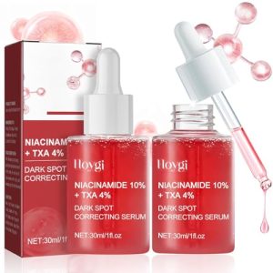 Niacinamide Serum 10% TXA 4% Dark Spot Correcting für Gesicht Aufhellend und Feuchtigkeitsspendend-2 Stück